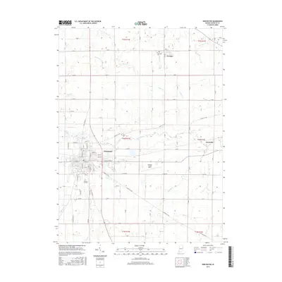 2016 Map of Winchester, 2016 Print