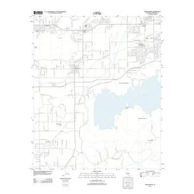 2012 Map of Winchester, 2012 Print