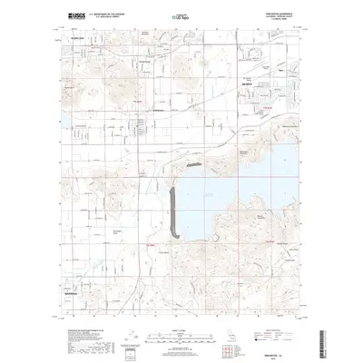 2018 Map of Winchester, 2018 Print