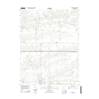 2015 Map of Winchester, 2015 Print