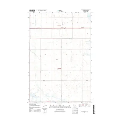 2014 Map of Winchester SW, 2014 Print