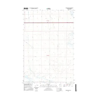 2017 Map of Winchester SW, 2017 Print
