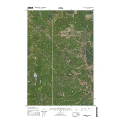 2017 Map of Winchester West, 2017 Print