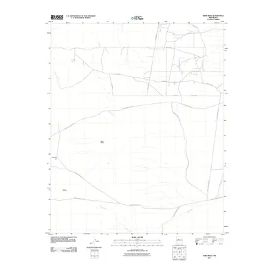 2011 Map of Wind Mesa, 2011 Print