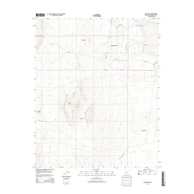 2013 Map of Wind Mesa, 2013 Print