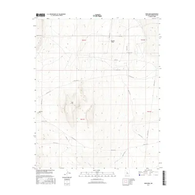 2017 Map of Wind Mesa, 2017 Print