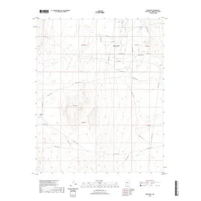 2020 Map of Wind Mesa, 2020 Print