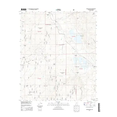 2013 Map of Wind Mountain, 2013 Print