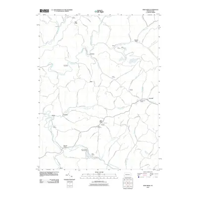 2010 Map of Wind Ridge, 2010 Print