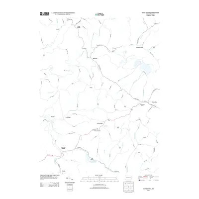 2013 Map of Wind Ridge, 2013 Print