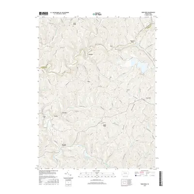 2016 Map of Wind Ridge, 2016 Print