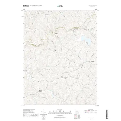 2019 Map of Wind Ridge, 2019 Print