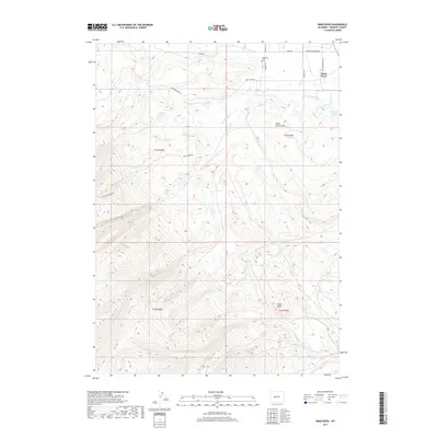 2017 Map of Wind River, 2017 Print