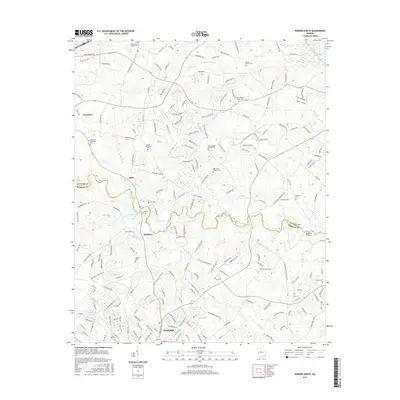 2017 Map of Winder North, 2017 Print