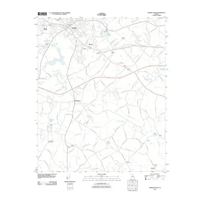 2011 Map of Winder South, 2011 Print