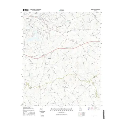 2017 Map of Winder South, 2017 Print