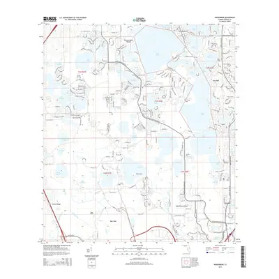 2015 Map of Windermere, 2015 Print