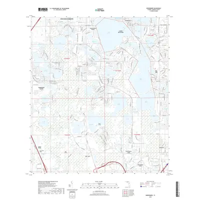 2018 Map of Windermere, 2018 Print