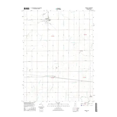 2016 Map of Windfall, 2016 Print