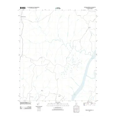 2011 Map of Windham Springs, 2011 Print