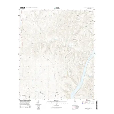 2014 Map of Windham Springs, 2014 Print
