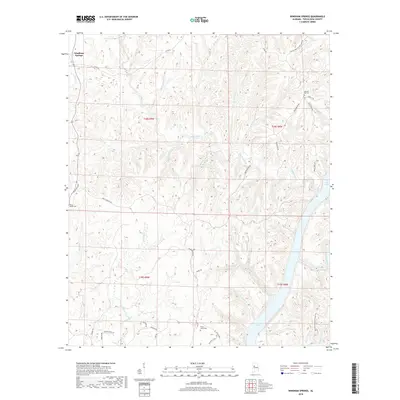 2018 Map of Windham Springs, 2018 Print