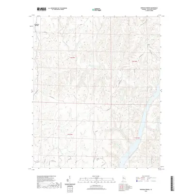 2020 Map of Windham Springs, 2020 Print