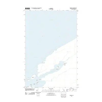 2011 Map of Windigo, 2011 Print