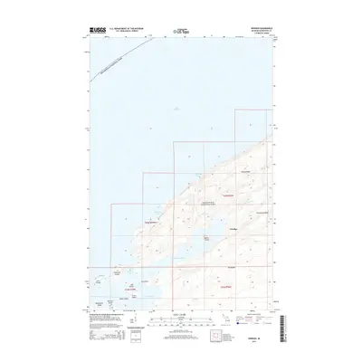 2014 Map of Windigo, 2014 Print