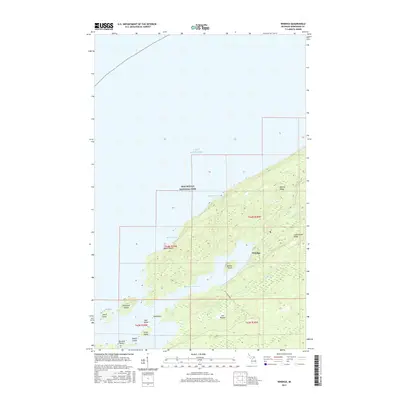 2017 Map of Windigo, 2017 Print