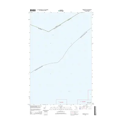 2014 Map of Windigo OE W, 2014 Print