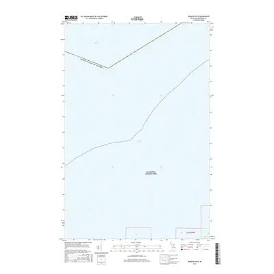 2017 Map of Windigo OE W, 2017 Print