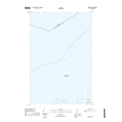 2019 Map of Windigo OE W, 2019 Print