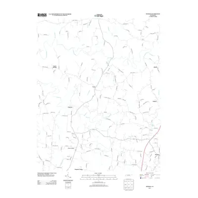 2013 Map of Windle, 2013 Print