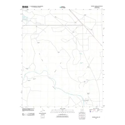 2010 Map of Windmill Draw, 2010 Print