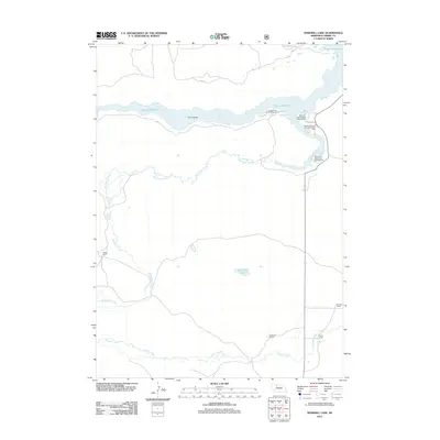 2011 Map of Windmill Lake, 2011 Print