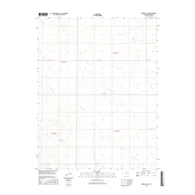 2016 Map of Windmill Lake, 2016 Print