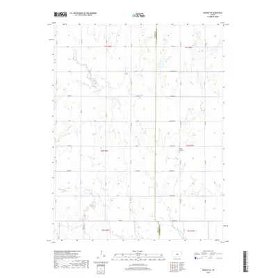 2018 Map of Windom SW, 2018 Print
