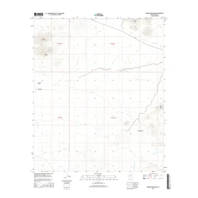 2014 Map of Window Mountain, 2014 Print