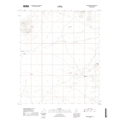 2018 Map of Window Mountain, 2018 Print