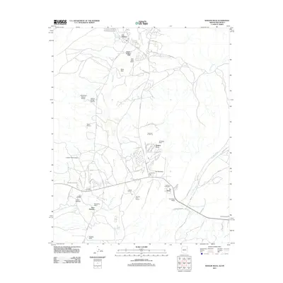 2011 Map of Window Rock, 2011 Print