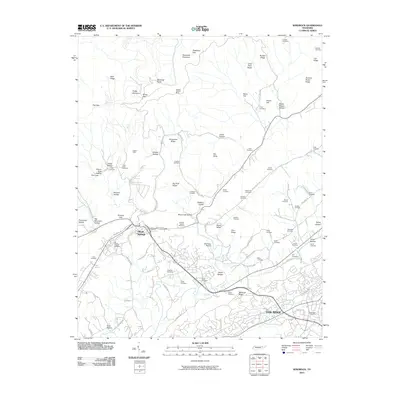 2010 Map of Windrock, 2010 Print