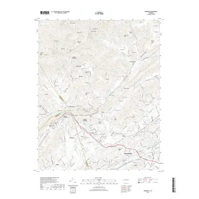 2019 Map of Windrock, 2019 Print