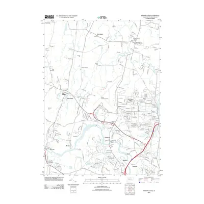 2012 Map of Windsor Locks, 2012 Print