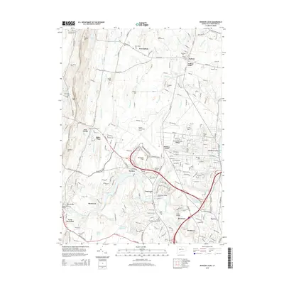 2015 Map of Windsor Locks, 2015 Print