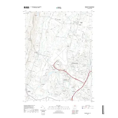 2018 Map of Windsor Locks, 2018 Print