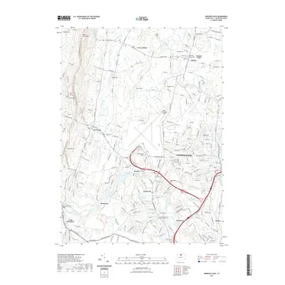 2021 Map of Windsor Locks, 2021 Print