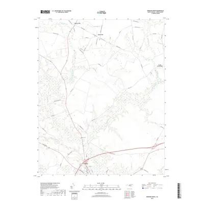 2019 Map of Windsor North, 2019 Print