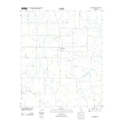 2012 Map of Windthorst, 2012 Print