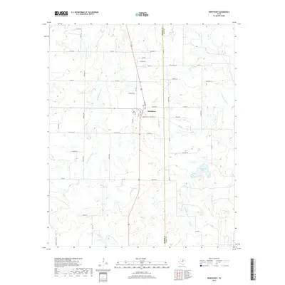 2019 Map of Windthorst, 2019 Print